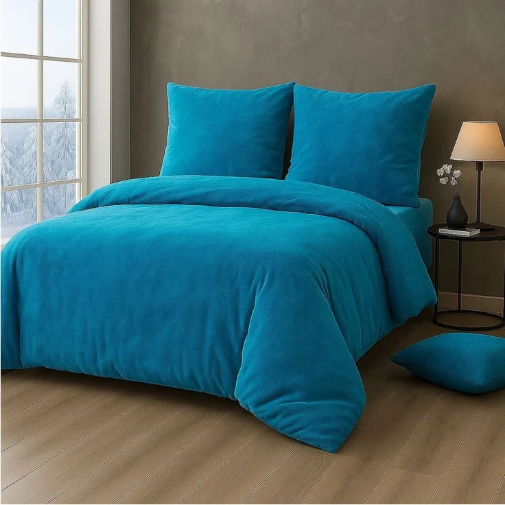 Malika Bettwäsche 200x200 + 2x 80x80 cm Cashmere Touch Bettwäsche, atmungsaktiv, Für Allergiker geeignet, pflegeleicht, angenehm weicher Stoff – Bild 4