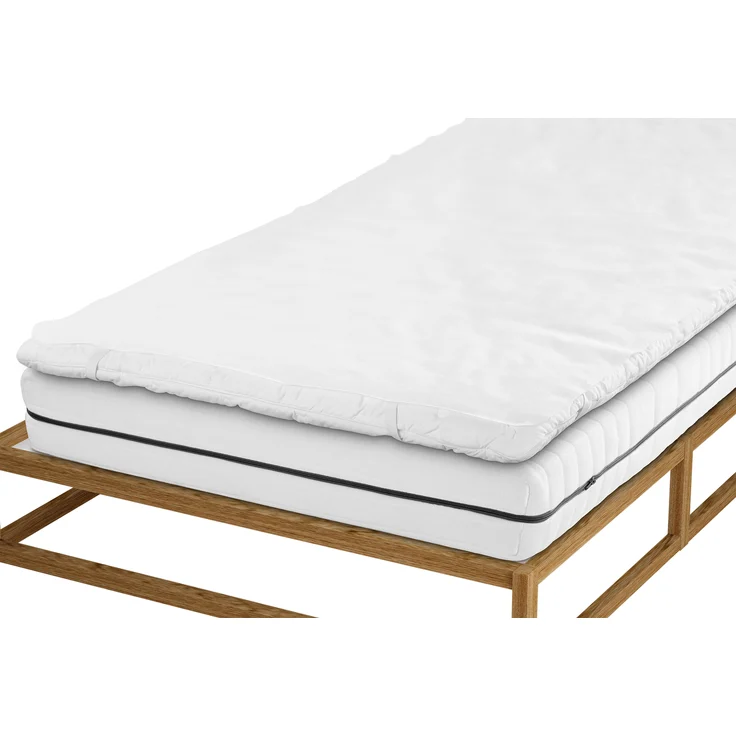Sleep & Protect wasserundurchlässige Molton-Matratzenauflage für Topper 0808316, weiß, 1x 140x200 cm – Bild 2