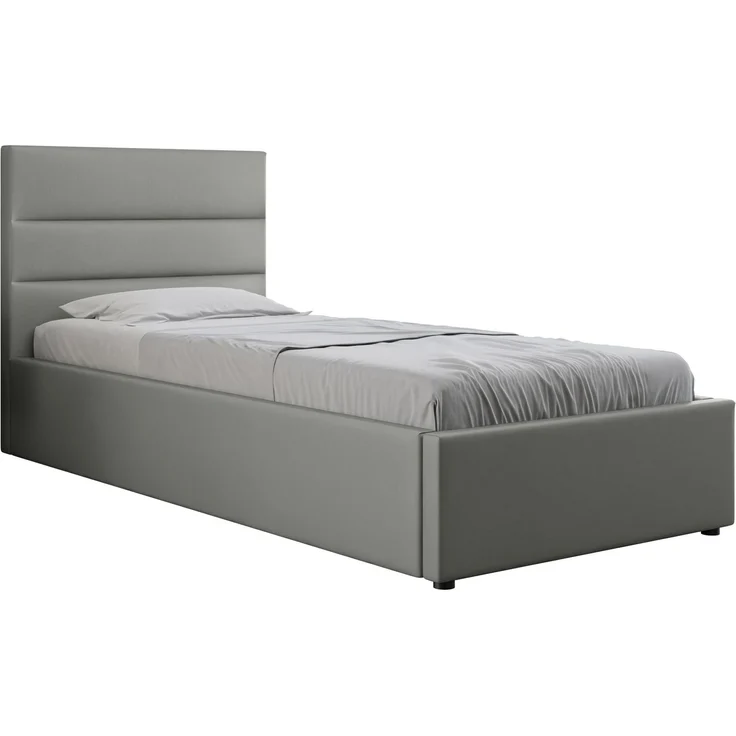 Polsterbett Lutko Single (Farbe: Hlr 19, Größe: 120 x 200) – Bild 1