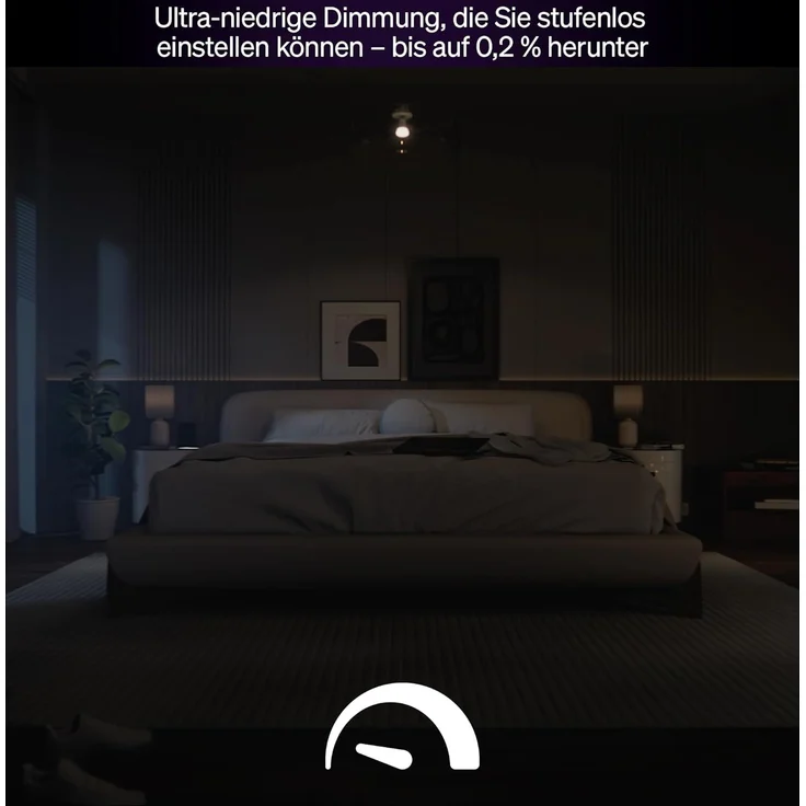 Philips Hue Smart LED A60 Lampe, warmes Weißlicht 2700K, E27 Fassung, 9,5W, 1100 Lumen, dimmbar, kompatibel mit Alexa, Google Assistant und Apple Home, 2er Pack – Bild 3