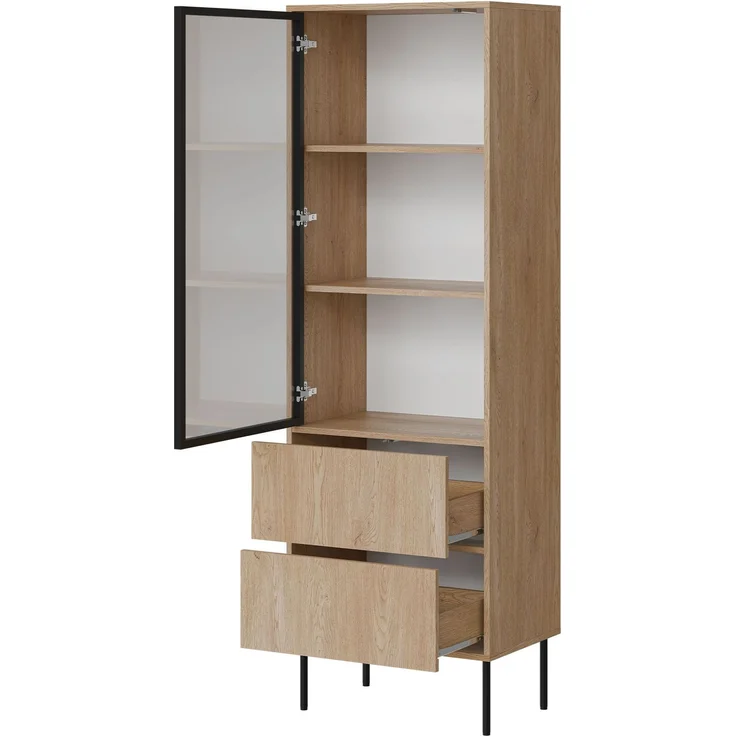 Wohnzimmer-Set Domi I (Farbe: Eiche Cremona) – Bild 4