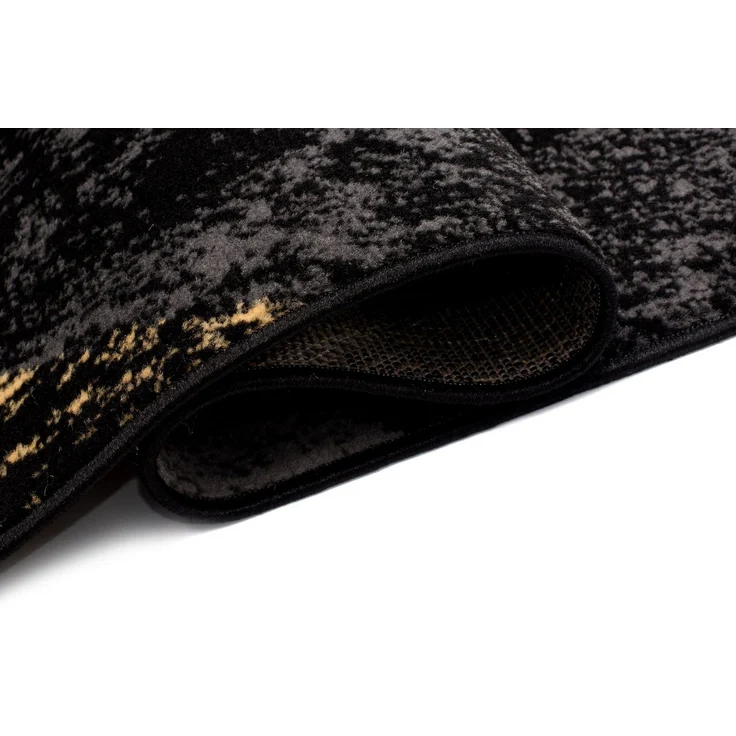 Mazovia Designteppich Modern Teppich Kurzflor Wohnzimmerteppich Robust und pflegeleicht GRAU, 80 x 150 cm, Fußbodenheizung,Allergiker geeignet,Farbecht,Pflegeleicht,Geometrisch – Bild 3