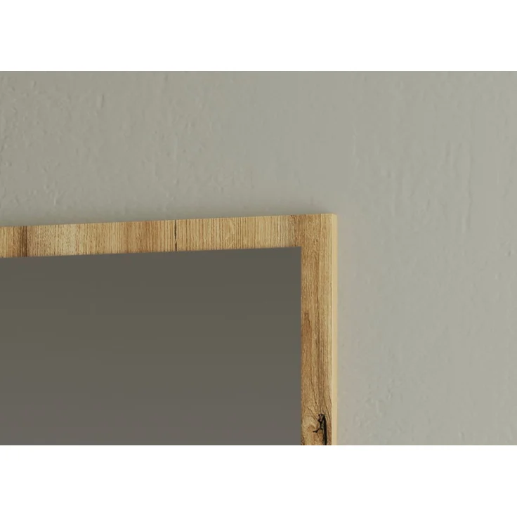 Badezimmer Spiegel Torsby in Eiche mit Ablage 60 x 75 cm – Bild 4