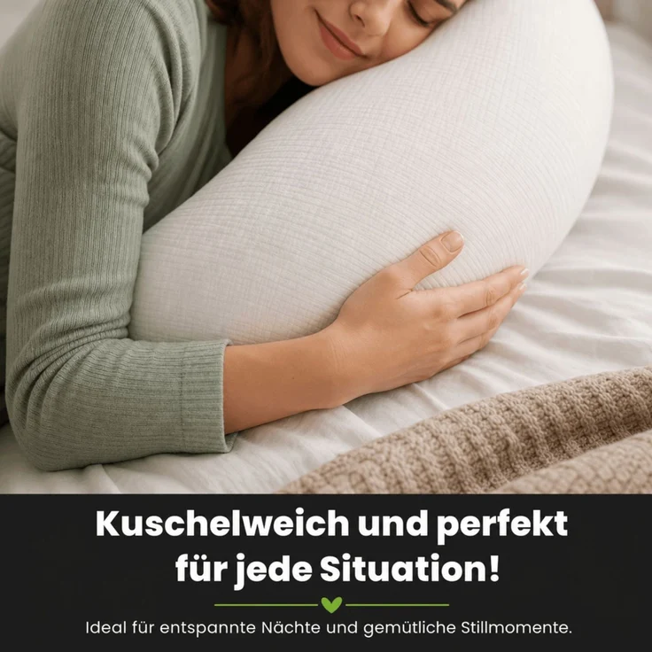 Theraline Musselinmond Stillkissen 140 x 27 cm TOP – Bild 11