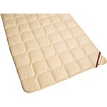 Merino Schafschurwolle Wollunterbett Matratzenauflage Unterbett 90x200 Engadin