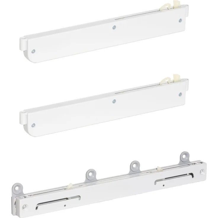 rauch Zubehör, Schwebetürendämpfer, 3er-Set, SOFT-CLOSE, für 3-türige Schwebetürenschränke von rauch mit einer Schranktiefe von 62 cm