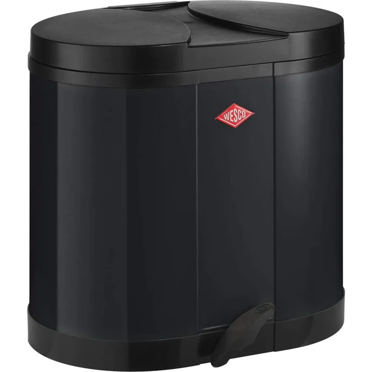 Wesco Ökosammler - 2 x 15 Liter - Schwarz