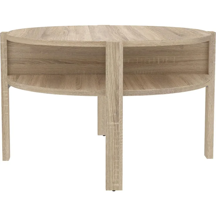 Couchtisch >Topiros< in Sonoma-Eiche - 74,4x45,5x74,4cm (BxHxT)