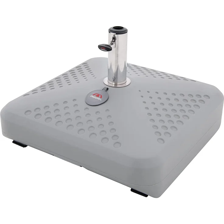 Doppler Schirmständer Active FILL IT 3-in-1 rollbar 50 - 85 kg (befüllbar) Trolleysockel 85499AGRO – Bild 2