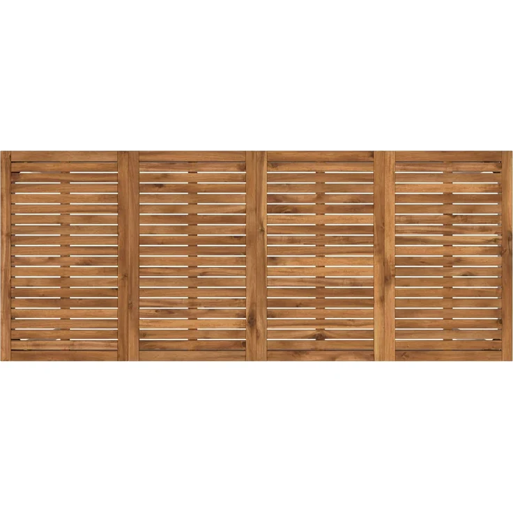 vidaXL Gartenbar-Tisch NAARDEN Natur und Weiß 196 x 80,5 x 105 cm 901359 – Bild 5
