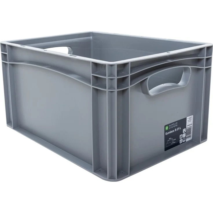 Surplus Eurobox B 40 x 30 x 22 cm Lagerkiste Transportbox Kunststoffbox Lagerbox – Bild 1