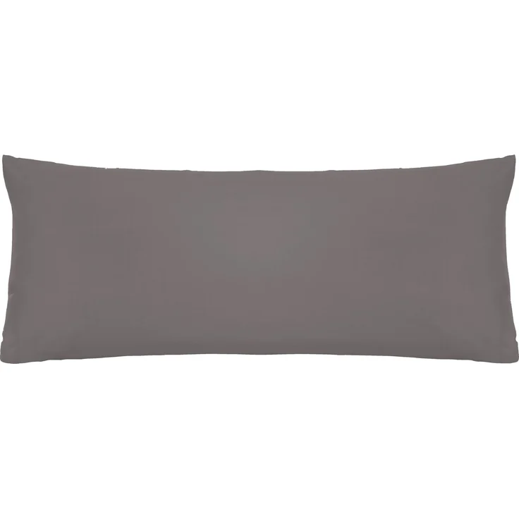biberna Feinjersey-Kissenbezug, 2-teilig, silbergrau, 40x60 cm – Bild 1
