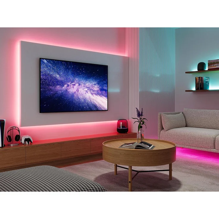 LED Streifen RACER mit Fernbedienung, RGB & Sound Control Funktion - 5 Meter – Bild 4