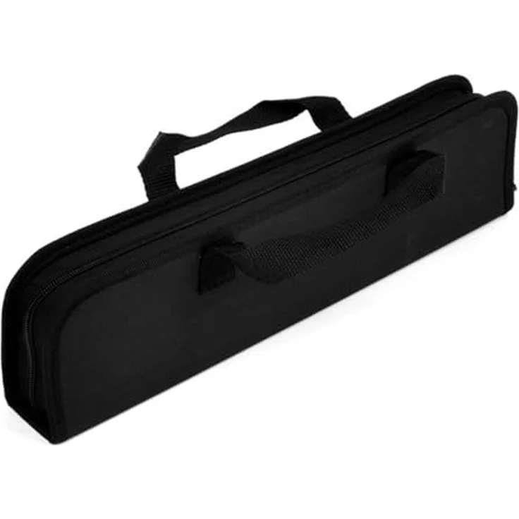 BAYLI Pizzaschneider Bayli 12 x Edelstahl Grillspieße mit Tasche, 40cm Schaschlikspieße – Bild 6
