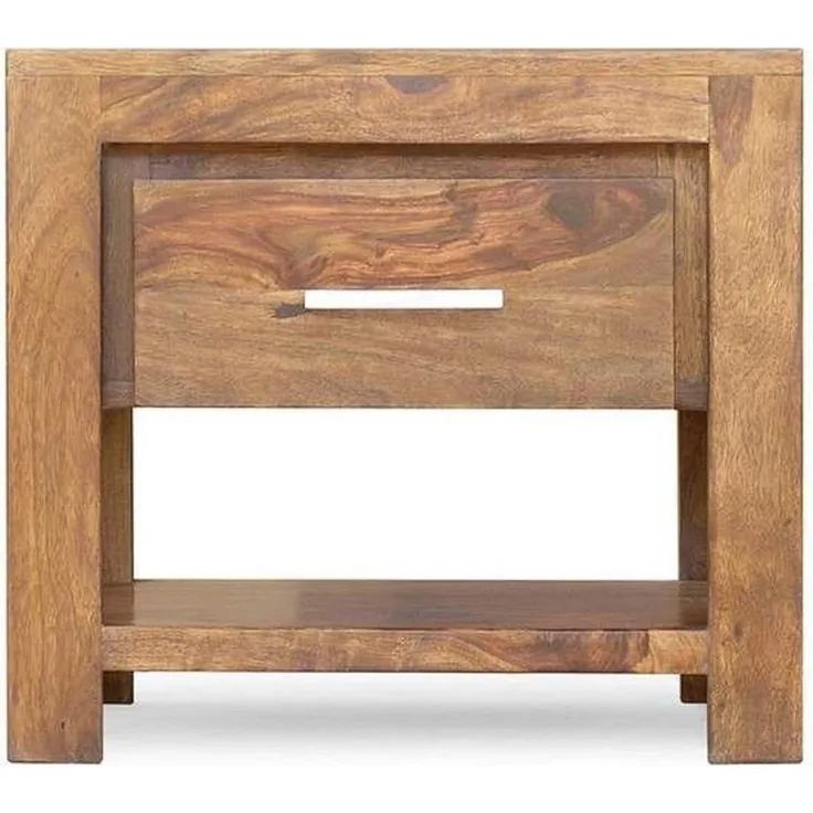 Nachttisch Sheesham 50x40x45 life honey lackiert METRO LIFE #127
