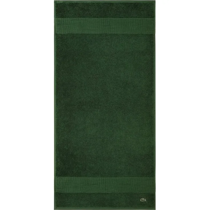 Lacoste Gästehandtücher L LE CROCO (2tlg), 100% Baumwolle (2-St), mit Label-Applikationen