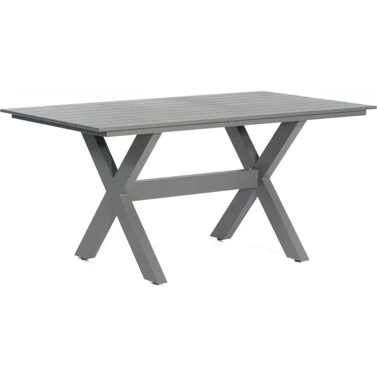 Sonnenpartner Tisch Topas 160x90 cm Aluminium anthrazit