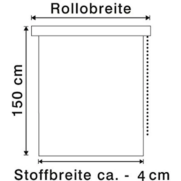 Duo Klemmrollo Weiß – Bild 4