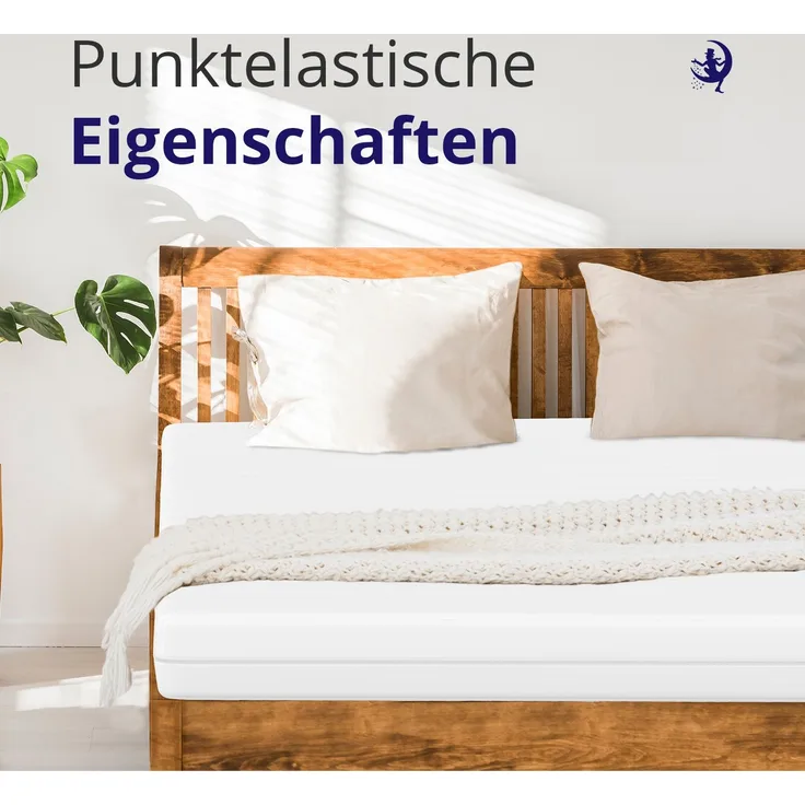 Orthopädische Matratze 70x200 - 7 Zonen - Atmungsaktiver Kaltschaum - H2/H3 -Waschbarer Matratzenbezug - Höhe ca. 15cm, Matratze 70x200cm