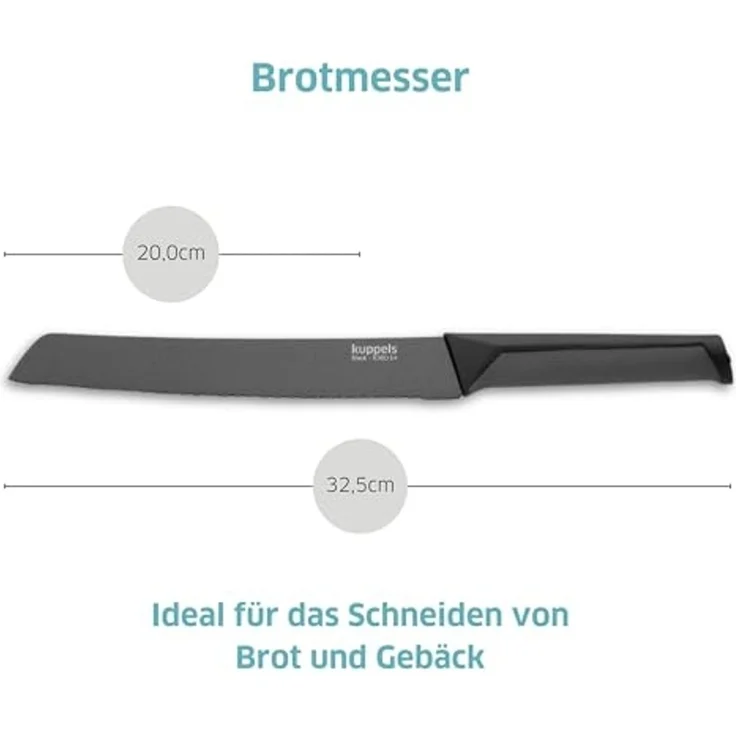 Kuppels BLACK Brotmesser – Bild 5