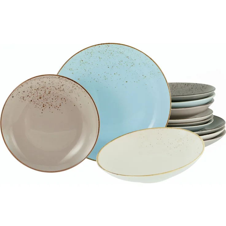 Nature Collection Scandic, Tellerset 12-tlg (mo)
