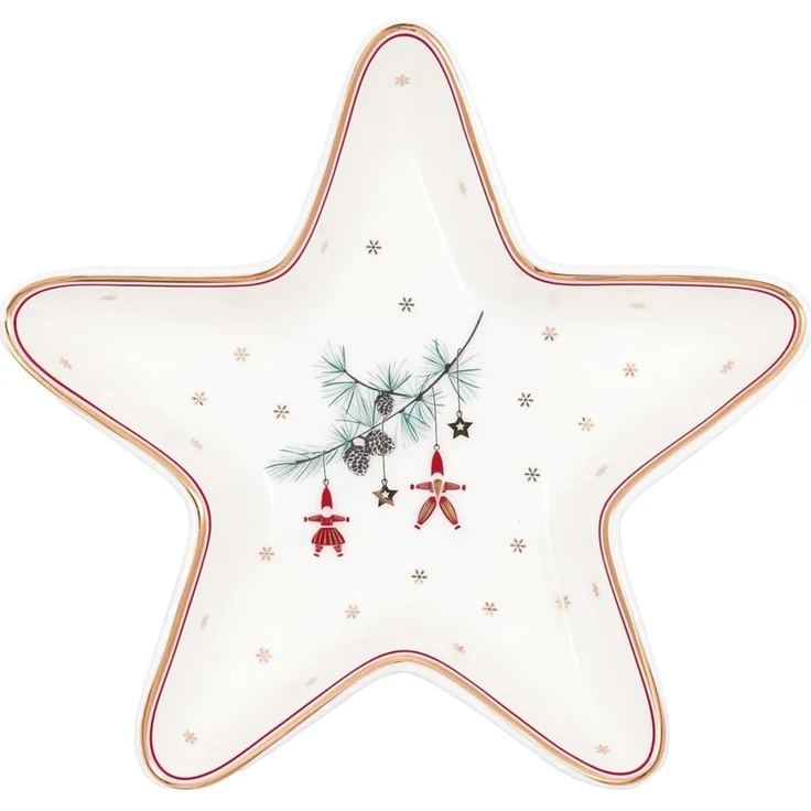 Greengate Sternteller 15,5 cm Juana white – Bild 1