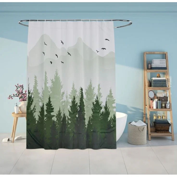 Duschvorhang 180x200 cm mit Motiv 10050433_1572 – Bild 2