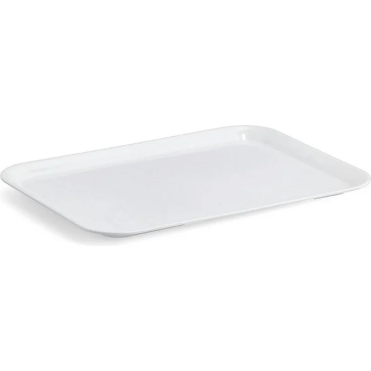 Basera® Tablett, kratzfest, Melamin, (1-tlg), weiß, 24 x 18 cm – Bild 3