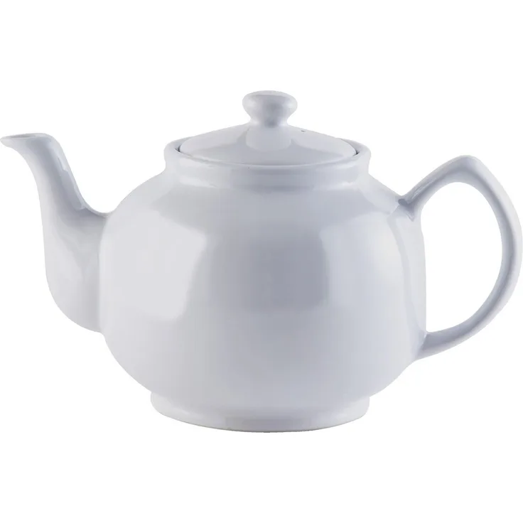Price & Kensington - Teekanne klassisch für 2, 6 oder 10 Tassen, weiß: 1500 ml