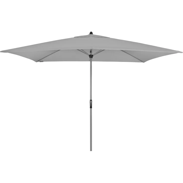 Doppler 'Active Auto Tilt' Sonnenschirm, Aluminium / Polyestergewebe hellgrau, 300 x 200 cm – Bild 2