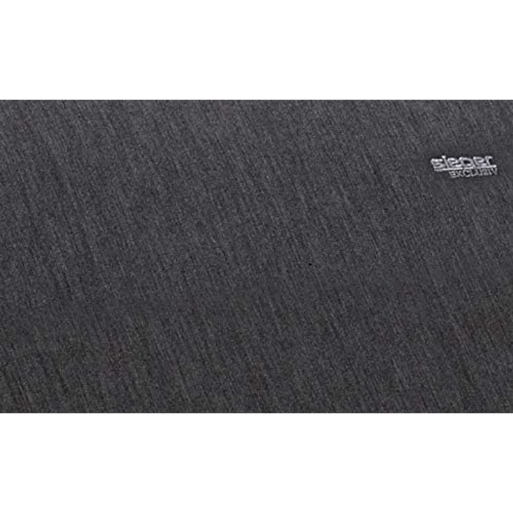 Sieger 5510 4912 Hocker-Auflage Schaum / Vlies Füllung, Polyacryl Anthrazit 49 x 4 x 49 cm – Bild 2