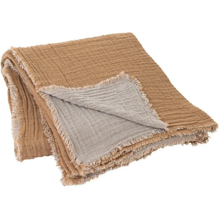 blomus Tagesdecke blomus Decke, Wolldecke, Sofadecke, Kuscheldecke -DOUBLE-