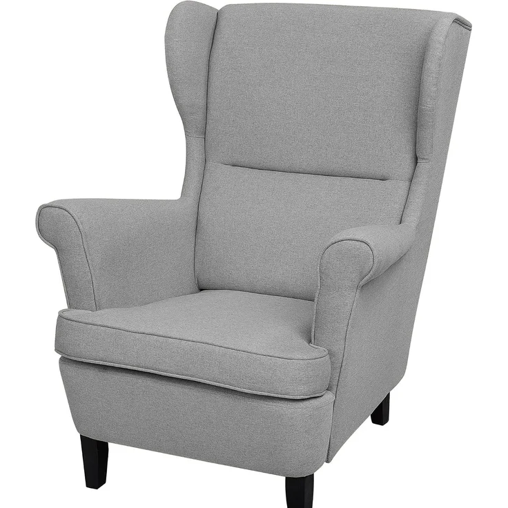 Sessel Polsterbezug grau ABSON – Bild 7