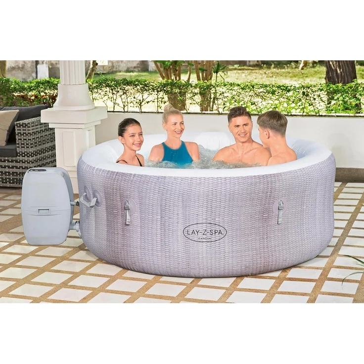 LAY-Z-SPA® Whirlpool 'Cancun AirJet™', Ø 180 x 66 cm, rund – Bild 2