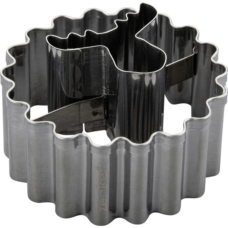 Zenker Ausstecher Linzer mit Elchkopf Plätzchenform – Bild 2