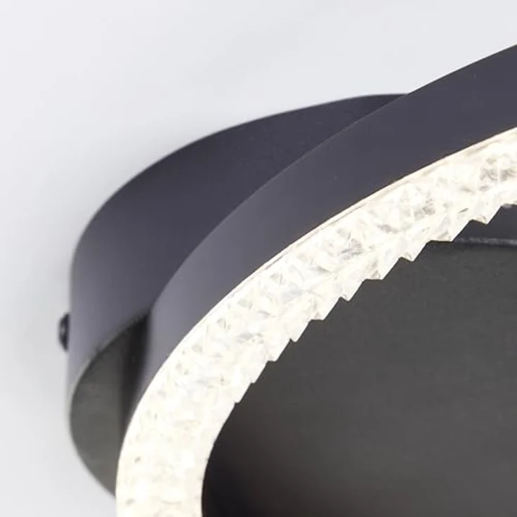 Brilliant LED Deckenleuchte Aurelia G80765A26 Wohnzimmer, Schlafzimmer Metall/Kunststoff Indoor Decke schwarz - LED fest integriert – Bild 7