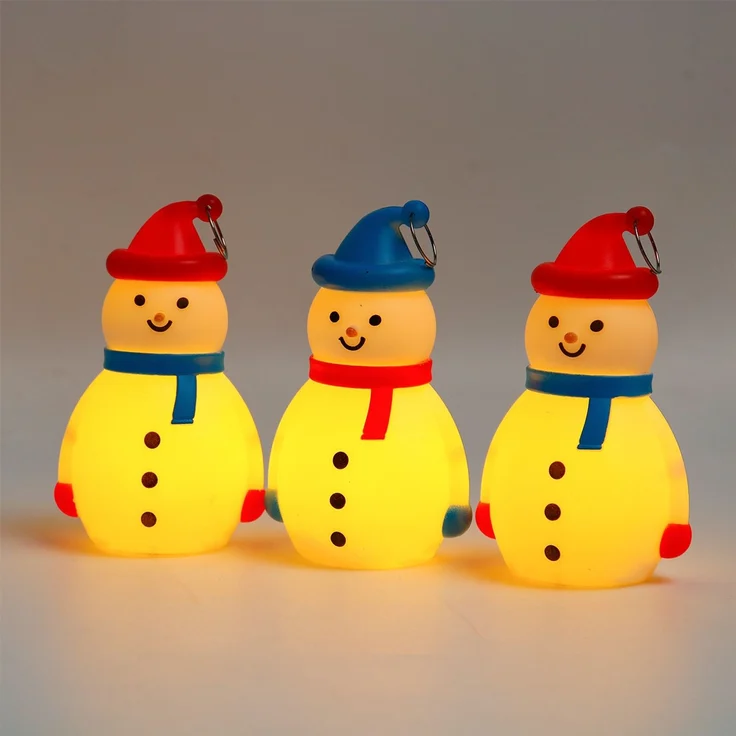 ABC 4-teiliges Weihnachtsdekoration-Set, für Weihnachten, mehrfarbig, Polyester, 32 x 14.5 x 9.5 cm – Bild 2