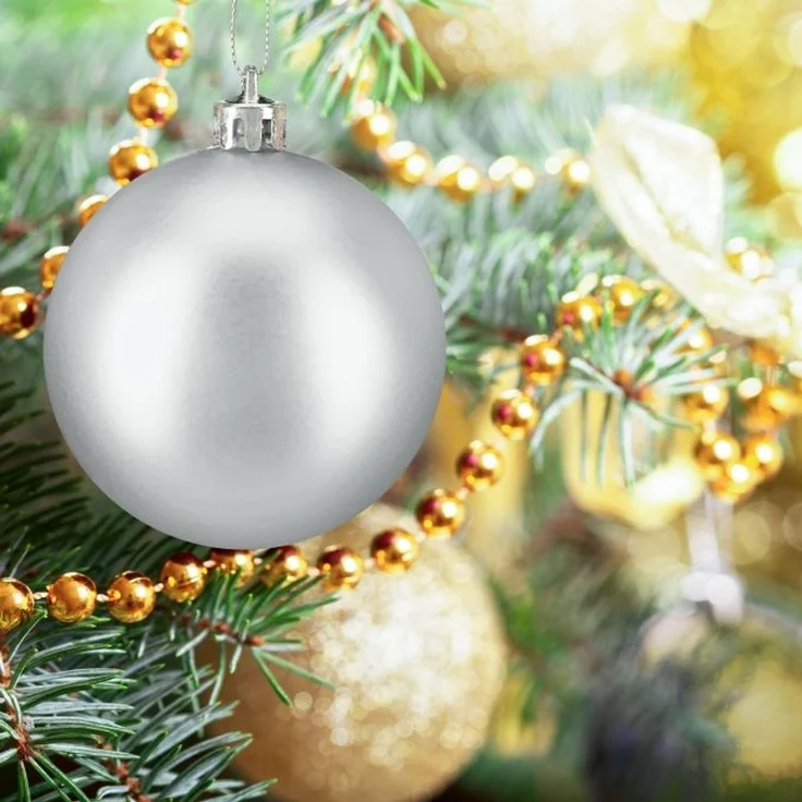 Relaxdays Weihnachtskugeln 100er Set – Bild 2
