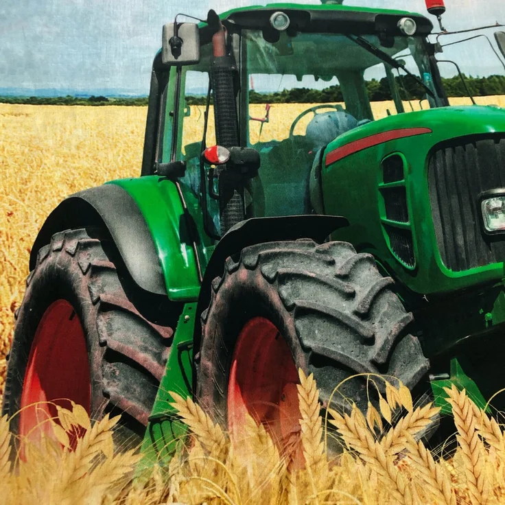 Traktor Bettwäsche Digitaldruck ESPiCO Sleep and Dream 135 x 200 + 80 x 80 cm – Bild 5