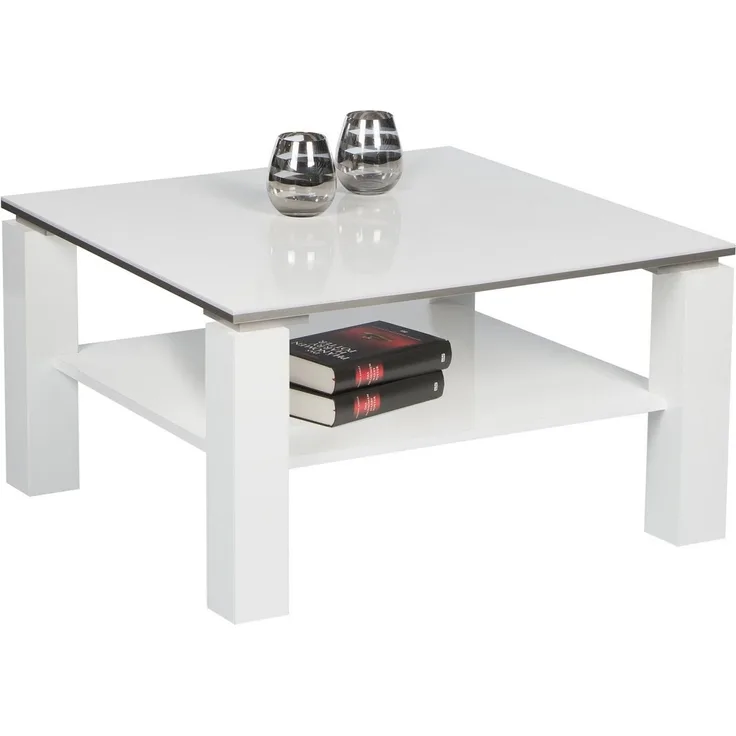 Couchtisch >Torrance< in Weiß - 75x41x75cm (BxHxT)