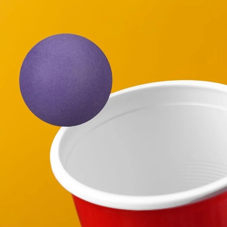Bunte Beer Pong Bälle im 100er Set 10043481 – Bild 2