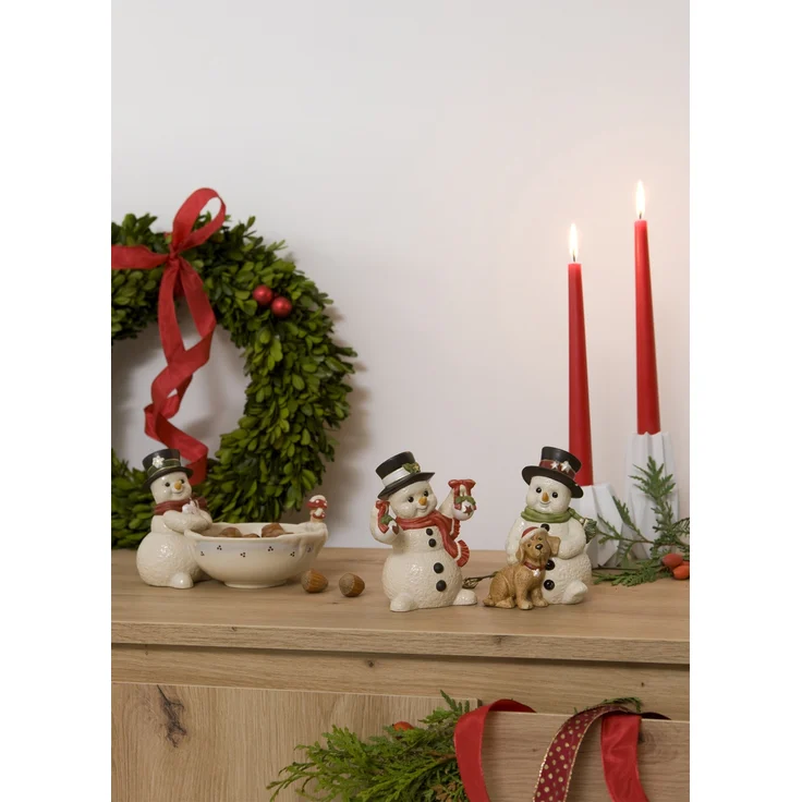 Goebel / Verschneiter Winter,Schale,17,5cm x 12,5cm x 12,0cm / Steingut / 17,5cm x 12,5cm x 12,0cm – Bild 2