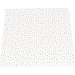 Moni Laufgittermatratze Comfort 88 x 88 x 5 cm, Babybettmatratze, Bezug waschbar weiß