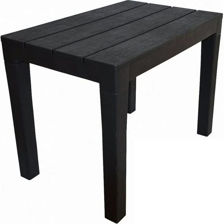 Progarden Gartentisch Bank Kunststoff 60x40 cm bis 90 Kg Anthrazit (Packung, 1-St, 1 Tisch), UV-Beständig, Robust, Wetterfest, Made in Italy, Hochwertig – Bild 5