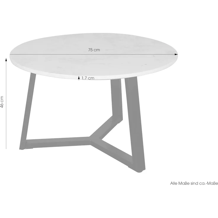 byLIVING Couchtisch Cross (1-St) – Bild 3