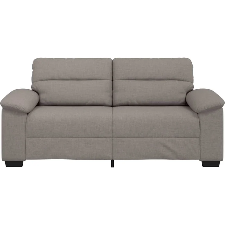 vidaXL 2-Sitzer-Sofa Taupe 180x81x84 cm Stoff 4105313 – Bild 3