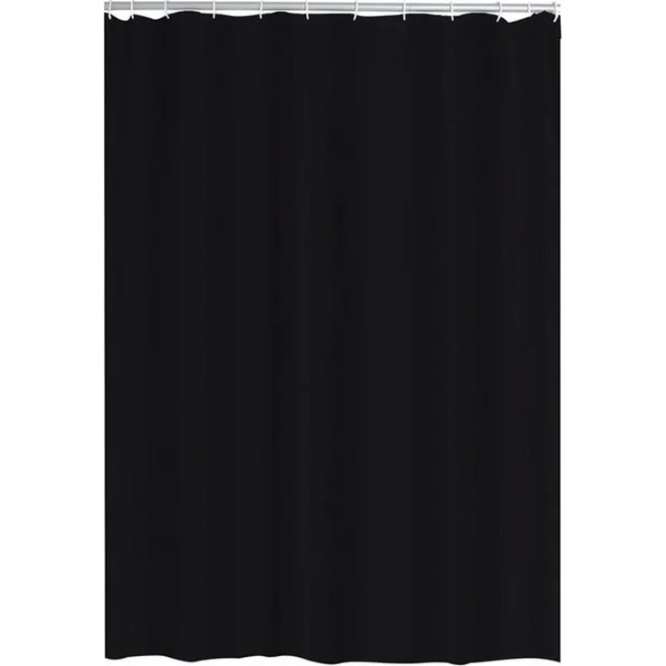 Ridder Duschvorhang Madison schwarz Breite 180 cm – Bild 4