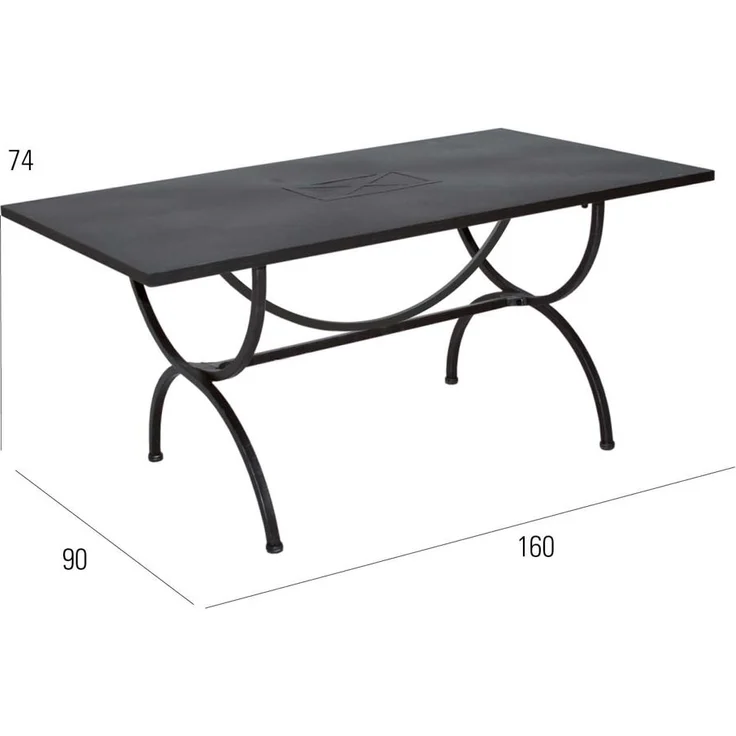 MBM Medici Tisch 90x160 cm – Bild 2