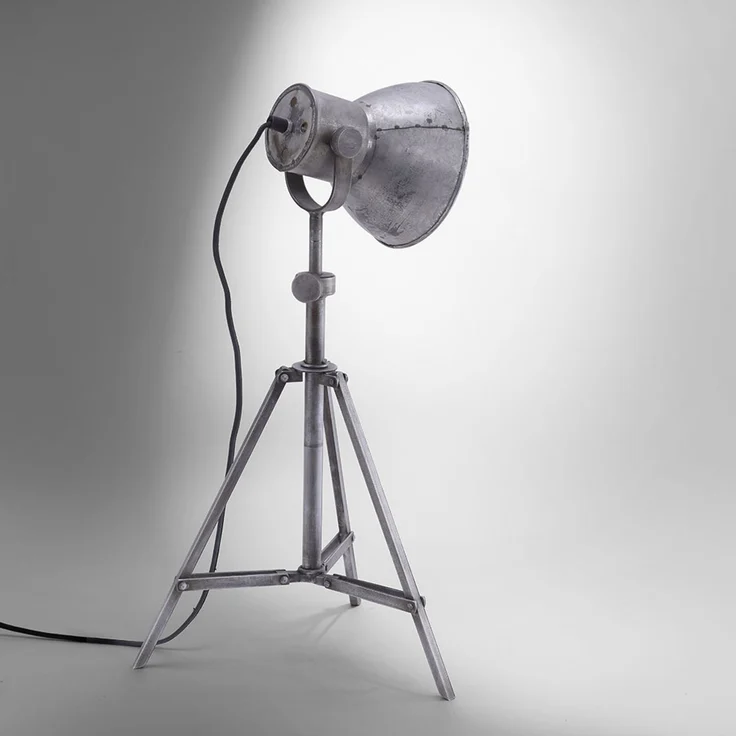 Stehleuchte, Stativ, Höhe anpassbar, flexibel, H 88cm – Bild 7