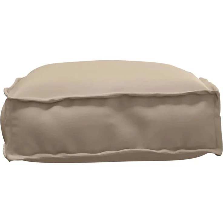 vidaXL Kissen Taupe 60 x 40 x 8 cm Oxford-Stoff 42001613 – Bild 3